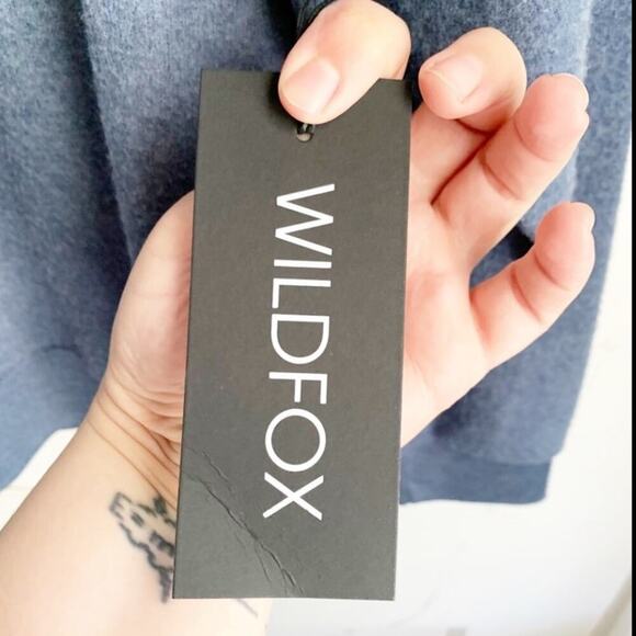 WILDFOX Freedom Rainbow Summer Graphic Sweatshirt Pullover Top NWT Size Medium - Picture 6 of 7